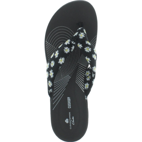 Cloudsteppers by Clarks arla glison womens printed flip flop thong sandals