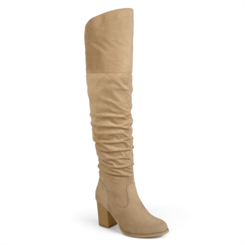 Journee collection womens wide calf kaison boot