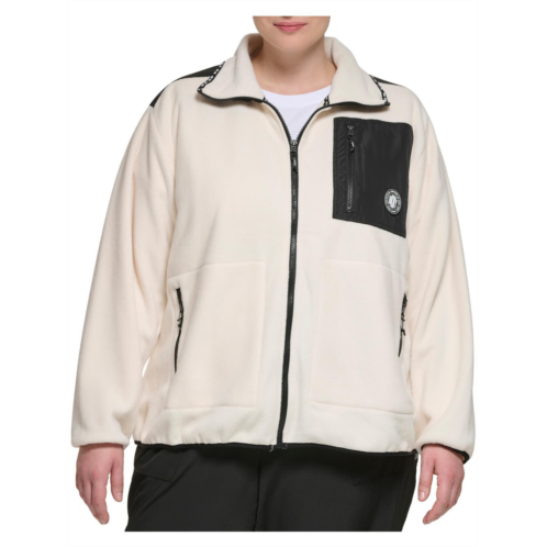 DKNY Sport plus polar womens fleece zip-up jacket