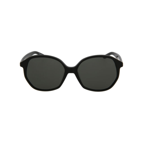 Balenciaga oversized round acetate sunglasses
