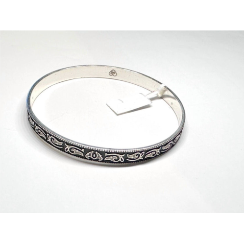 Brighton womens moonlight garden bracelet in silver-black