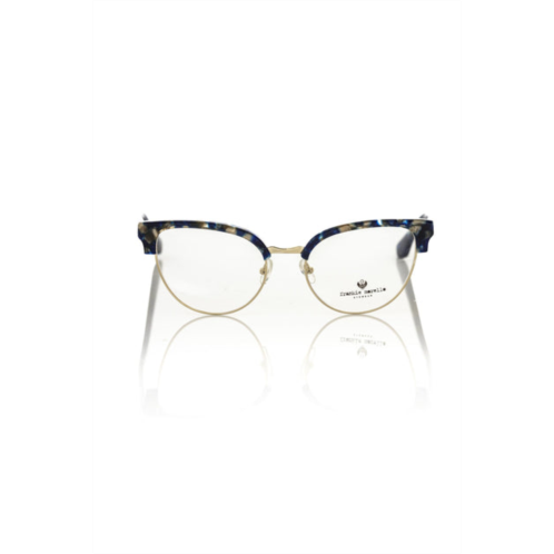 Frankie Morello elegant clubmaster ivory womens eyeglasses