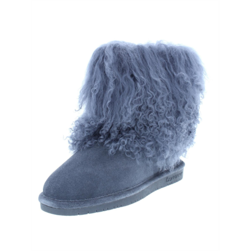 Bearpaw boo womens suede fur casual boots