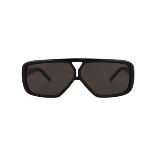 Saint Laurent aviator-frame acetate sunglasses