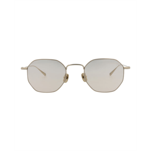 Brioni square-frame titanium sunglasses