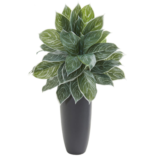 HomPlanti aglonema artificial plant in planter (real touch) 37