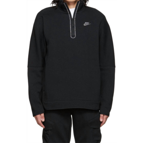 NIKE men sportswear half-zip sweatshirt activewear in black