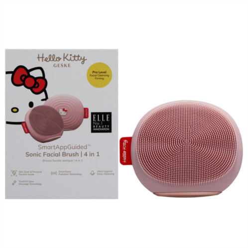 Geske hello kitty sonic facial brush 4 in 1 - pink by for women - 1 pc brush