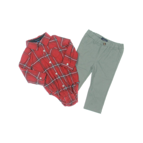 Andy & Evan infant 3pc pant outfit