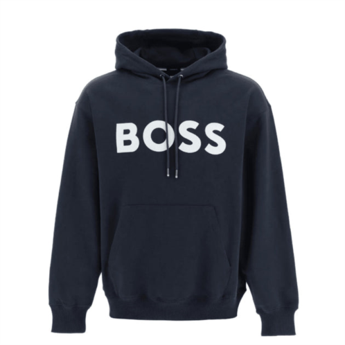 Hugo Boss mens sullivan hoodie sweatshirt, navy