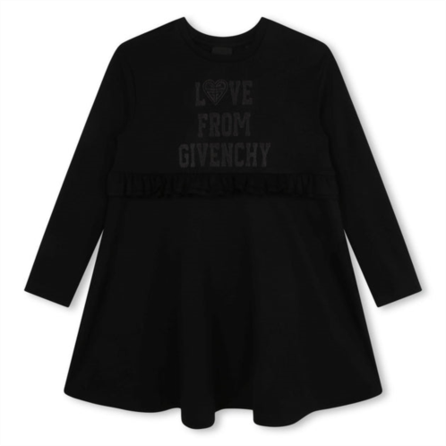 Givenchy black long sleeved dress