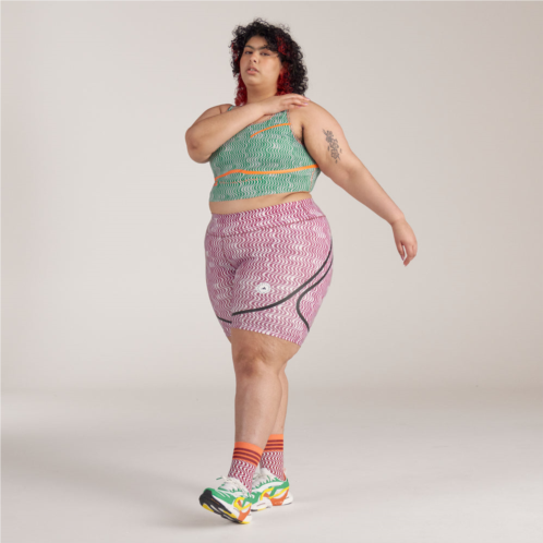 Adidas womens by stella mccartney truepurpose printed cycling leggings - plus size