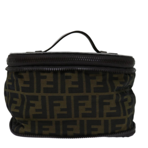 Fendi zucca canvas handbag (pre-owned)