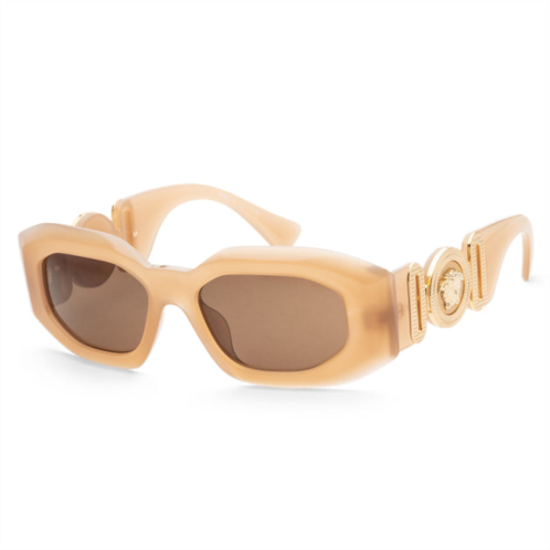 Versace mens 54mm beige sunglasses ve4425u-546773-54