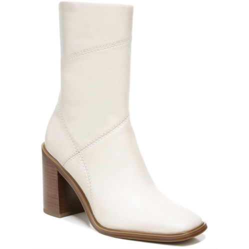 Franco Sarto stormy womens leather block heel mid-calf boots