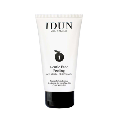 Idun Minerals gentle face peeling by for unisex - 2.53 oz mask