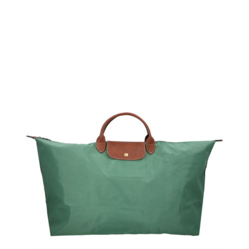 Longchamp le pliage original medium canvas & leather tote travel bag