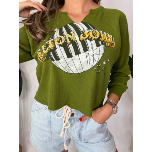 DAYDREAMER elton long sleeve thermal in green