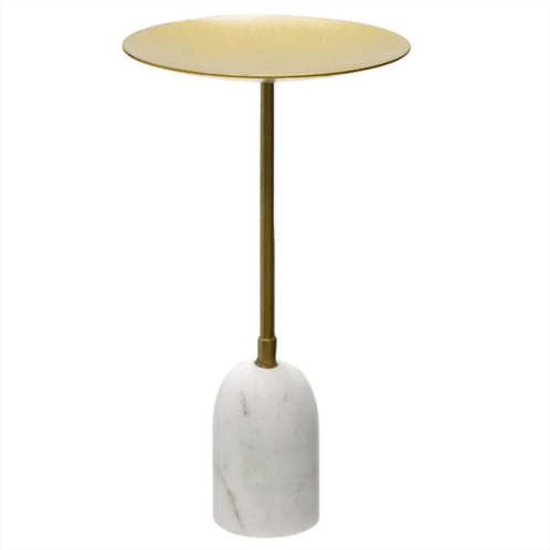 Allstate Floral candlestick 8 marble pillar candle holder in gold