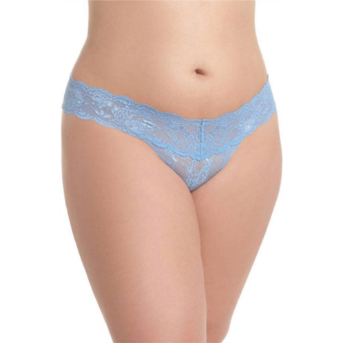 Cosabella never say never cutie thong panty in jewel blue