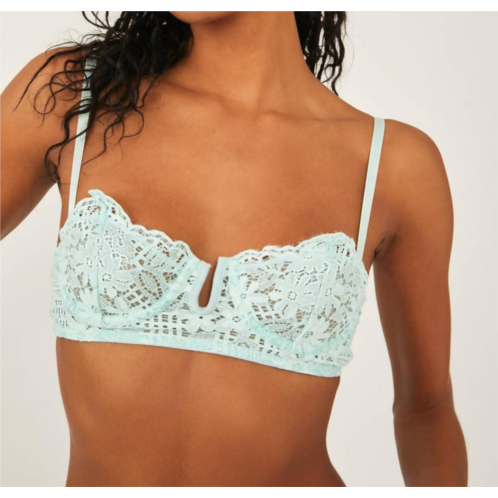Free People made you look balconette bra in artic ice