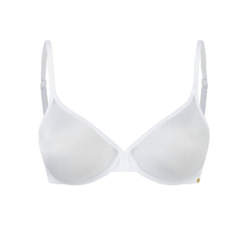 Gossard glossie sheer bra in white