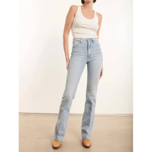 SPRWMN francoise micro flare jeans in francoise - light wash