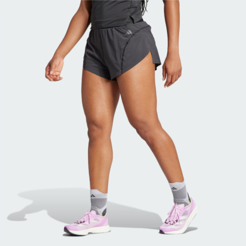 Adidas womens adizero running split shorts