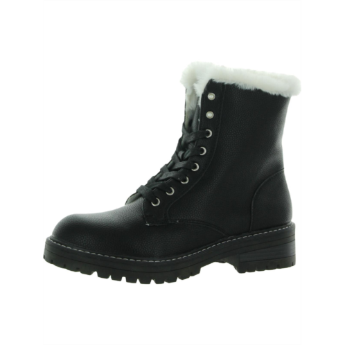 Sugar womens leather ankle winter & snow boots