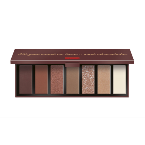 Pupa Milano zero calorie chocolate eyeshadow palette - 001 spicy chocolate by for women - 0.329 oz ey