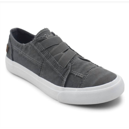 BLOWFISH womens marley elastic stretch-fit sneakers in graphite