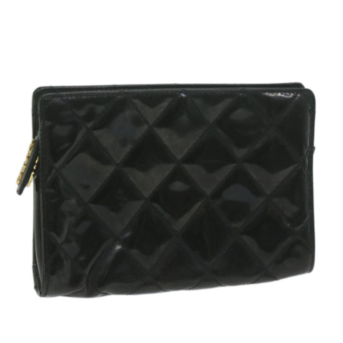 Chanel patent leather clutch bag (pre-owned)