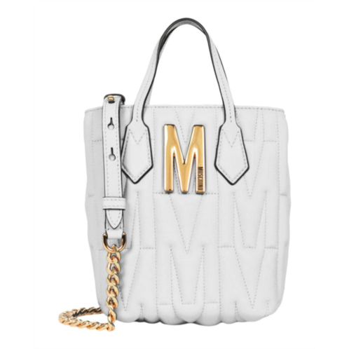 Moschino quilted monogram shoulder bag