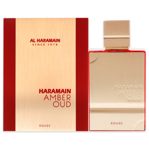 Al Haramain amber oud rouge by for men - 2 oz edp spray