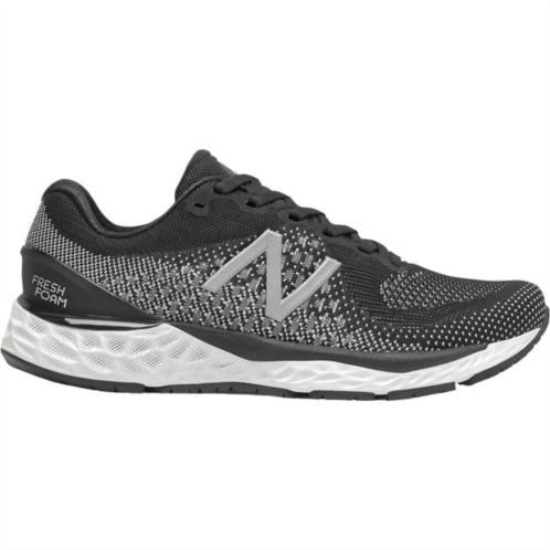 New Balance womens fresh foam 880v11 running shoes - d/wide width in black/star glo