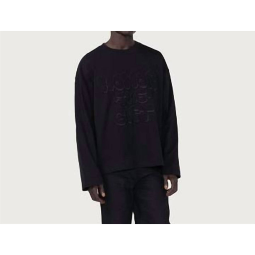 HONOR THE GIFT ampd up long sleeve tee in black