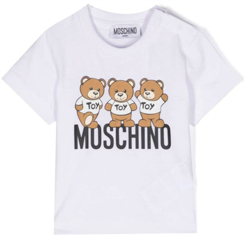 Moschino white teddy bear logo t-shirt