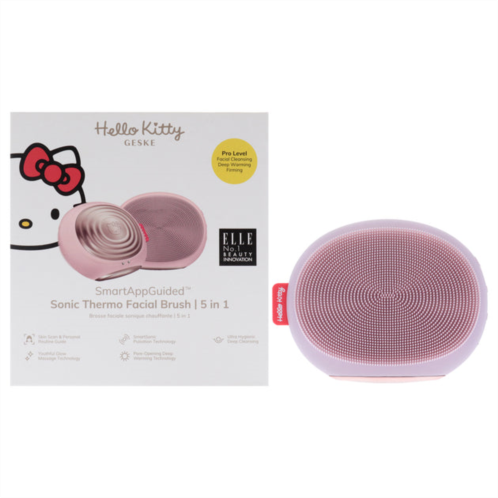 Geske hello kitty sonic thermo facial brush 5 in 1 - pink by for women - 1 pc brush