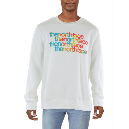 The North Face mens logo crewneck sweatshirt