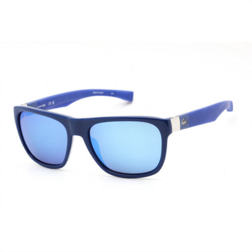 Lacoste unisex 55 mm blue sunglasses l664s-414-55