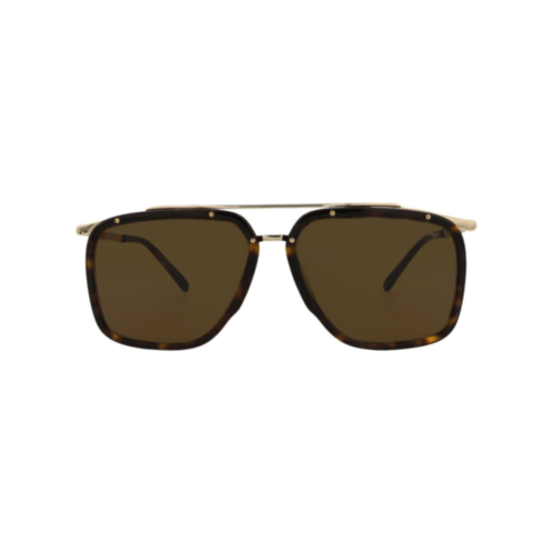 Brioni aviator-style acetate sunglasses
