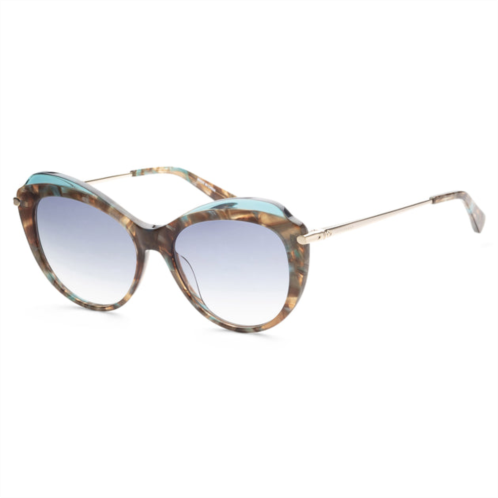 Longchamp womens 55mm blue sunglasses lo617s-251