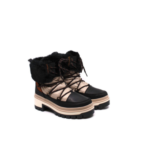 COUGAR womens marlow boots in black/ cream