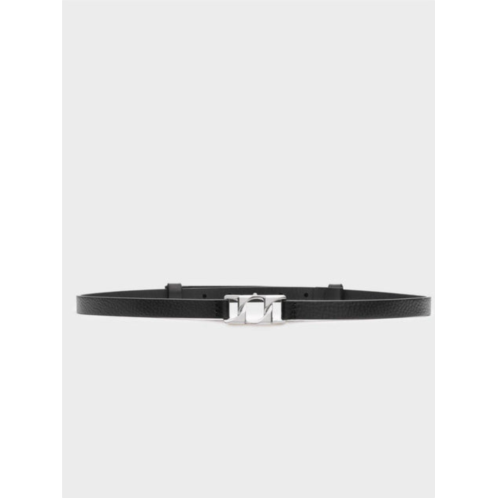 Rag & Bone olympus leather belt in black