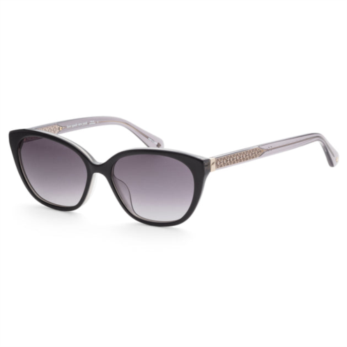 Kate Spade womens 54 mm black sunglasses philippa-g-s-0807-54