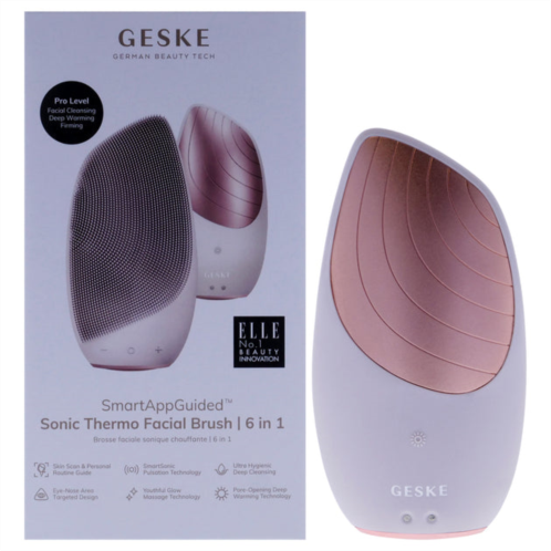 Geske sonic thermo facial brush 6 in 1 - starlight by for women - 1 pc brush