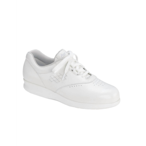 SAS womens freetime shoes - wide in white