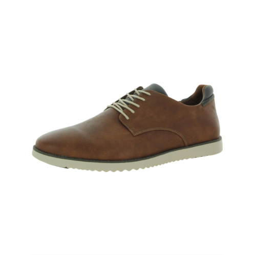 Dr. Scholl sync mens faux leather lace-up oxfords