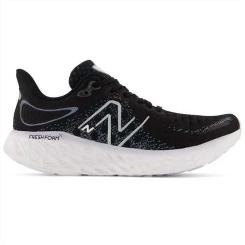 New Balance womens 1080v12 running shoes ( d width ) in black