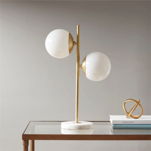 Simplie Fun holloway marble base table lamp